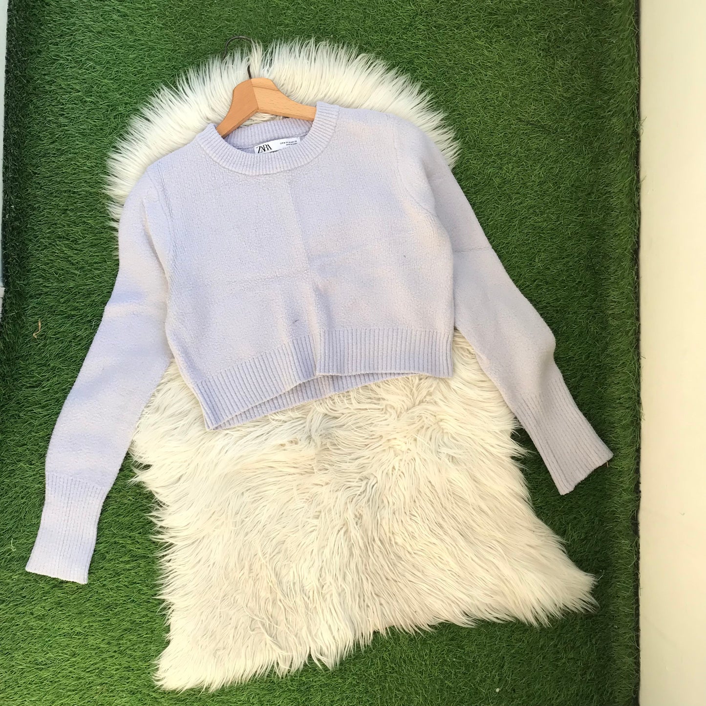 Zara crop sweater