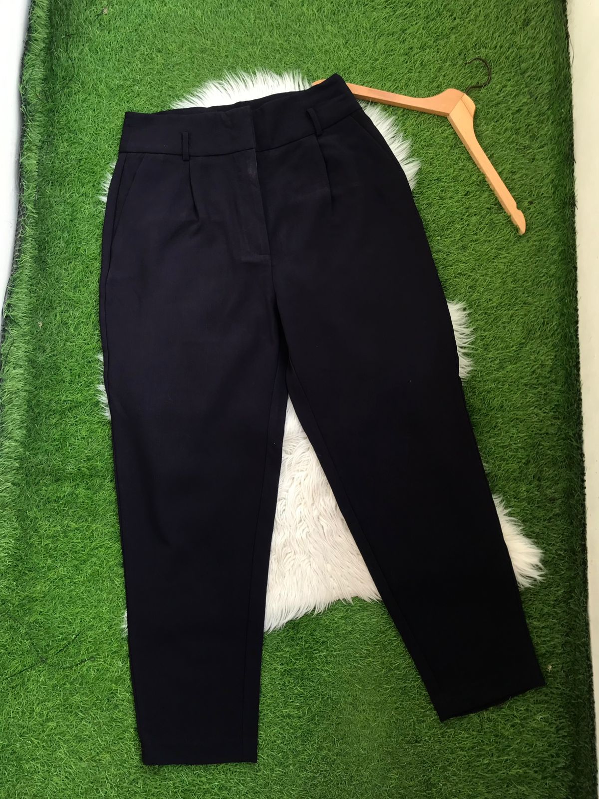 Dark blue pants