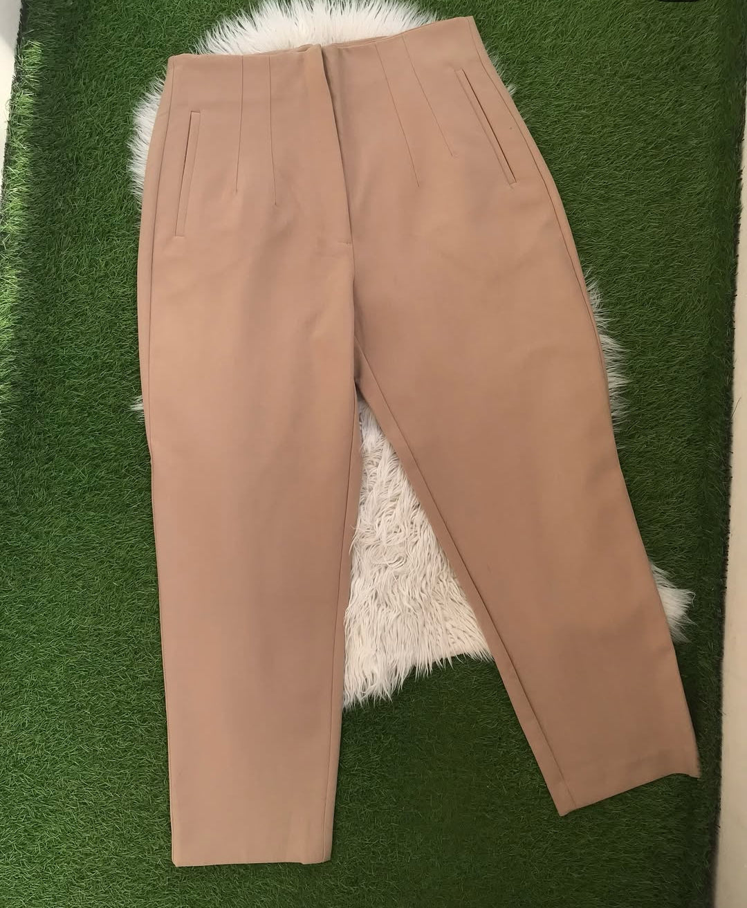 Zara beige pants XL