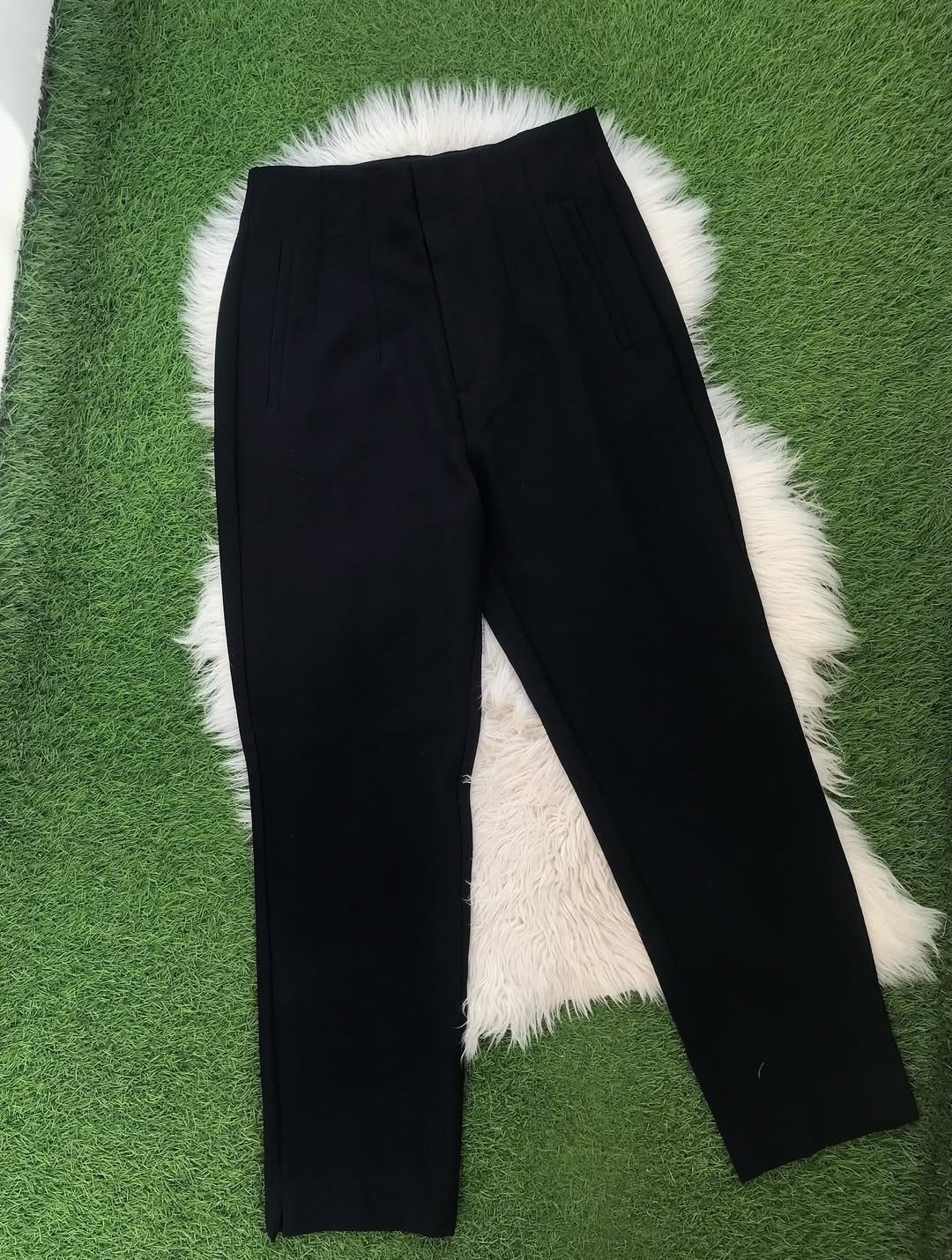 Stradivarius navy blue pants