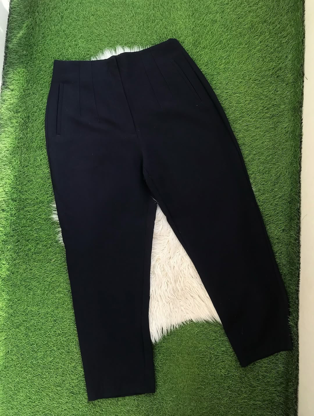 Zara navy blue pants XL