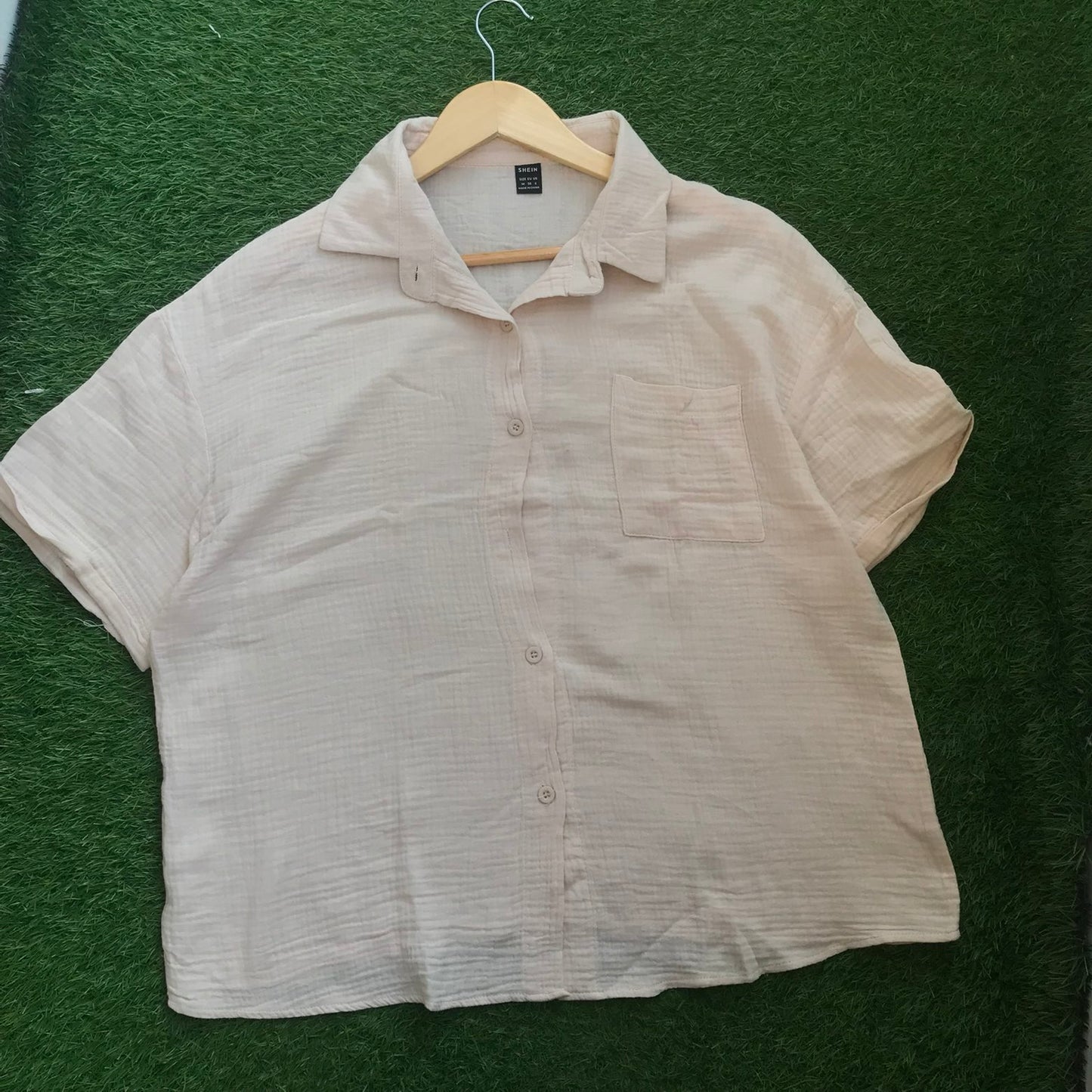 Shein button down