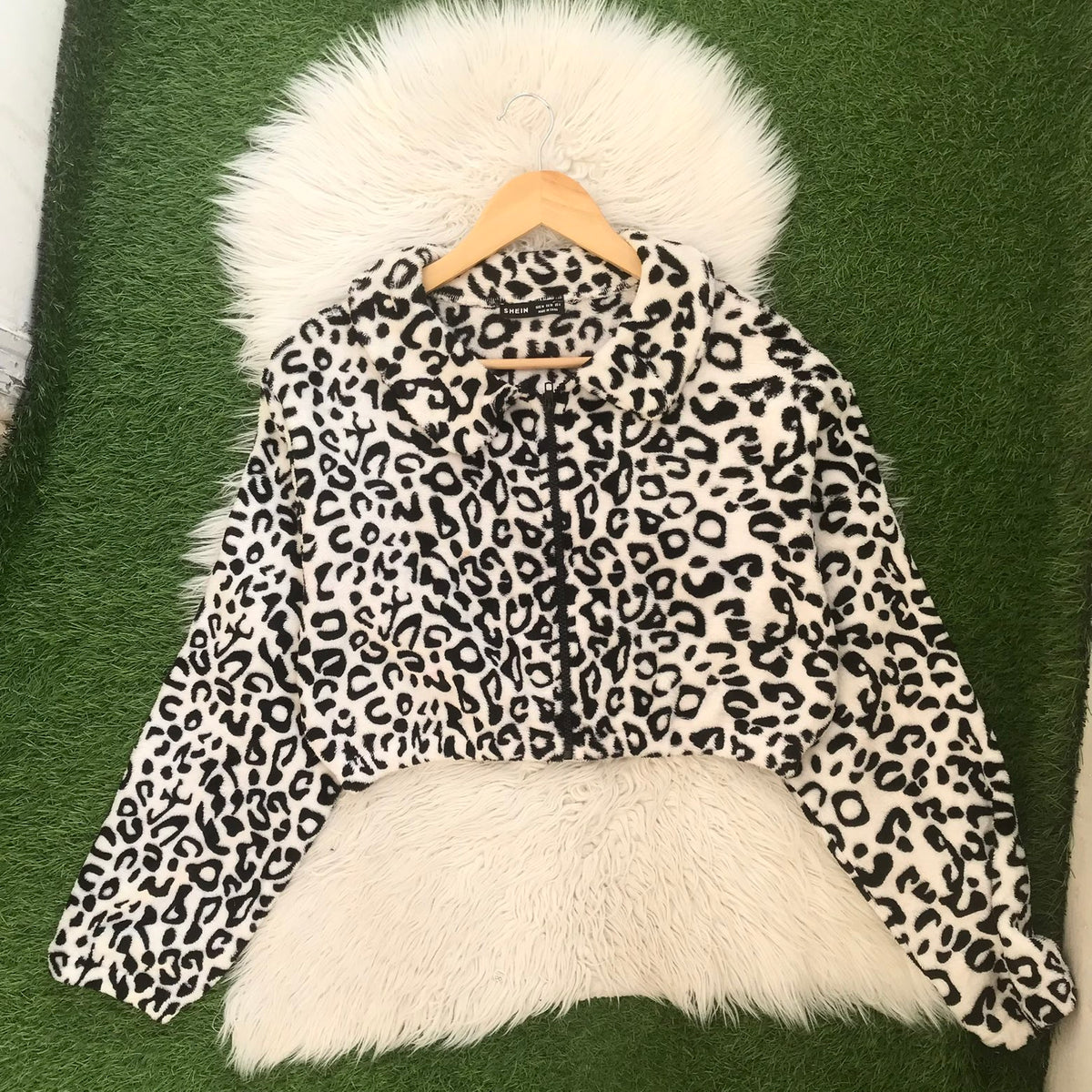 Shein zipper sweater