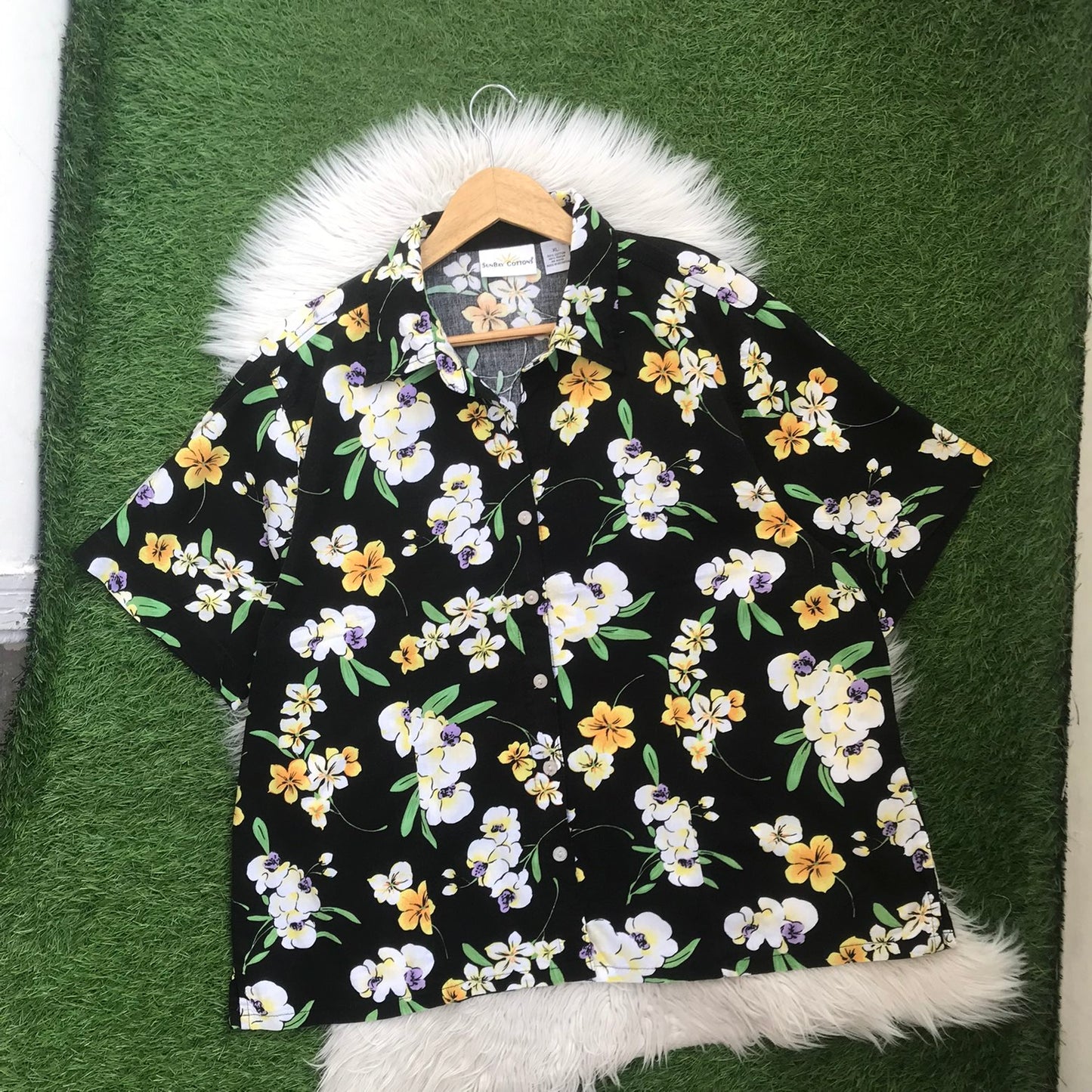Floral Button down
