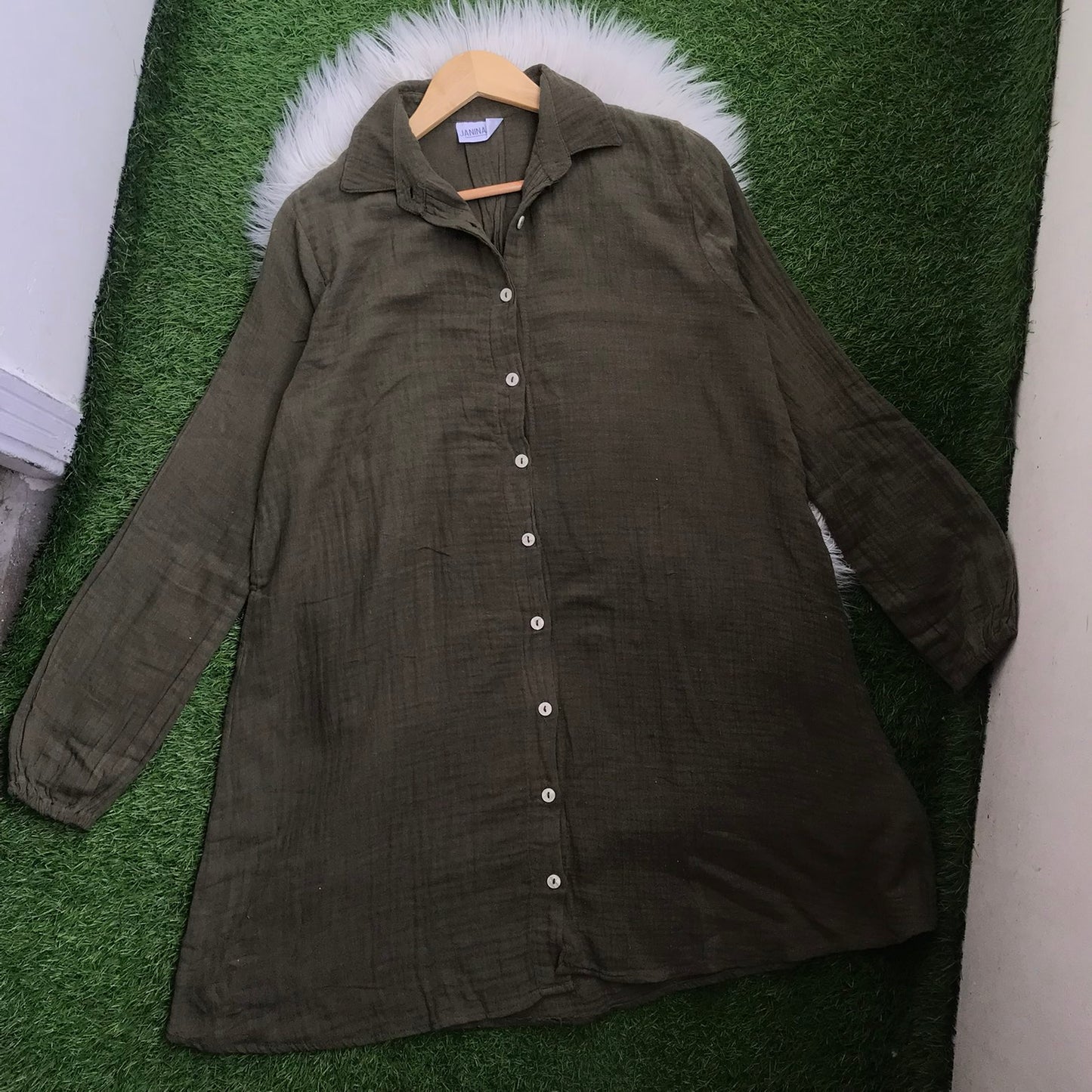 Janina Button down