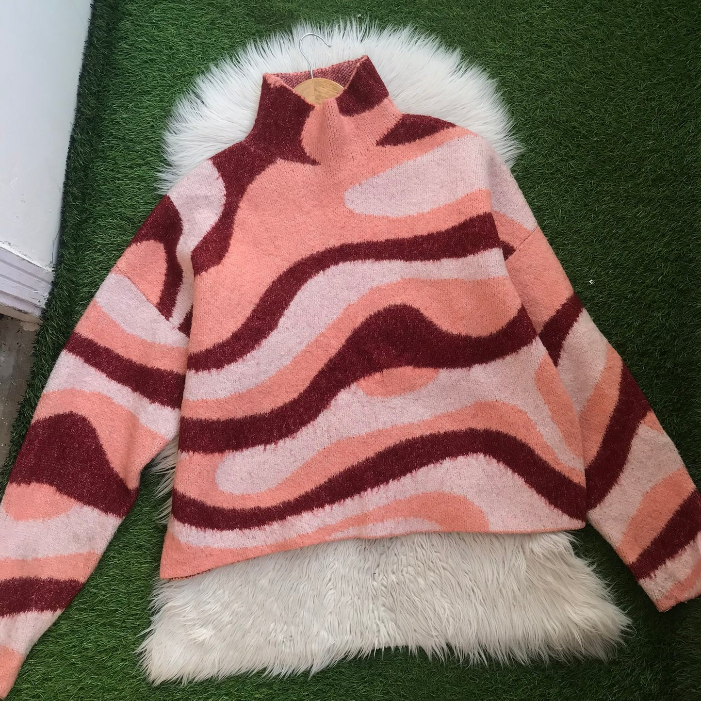 ZARA TURTLE NECK SWEATER🌿