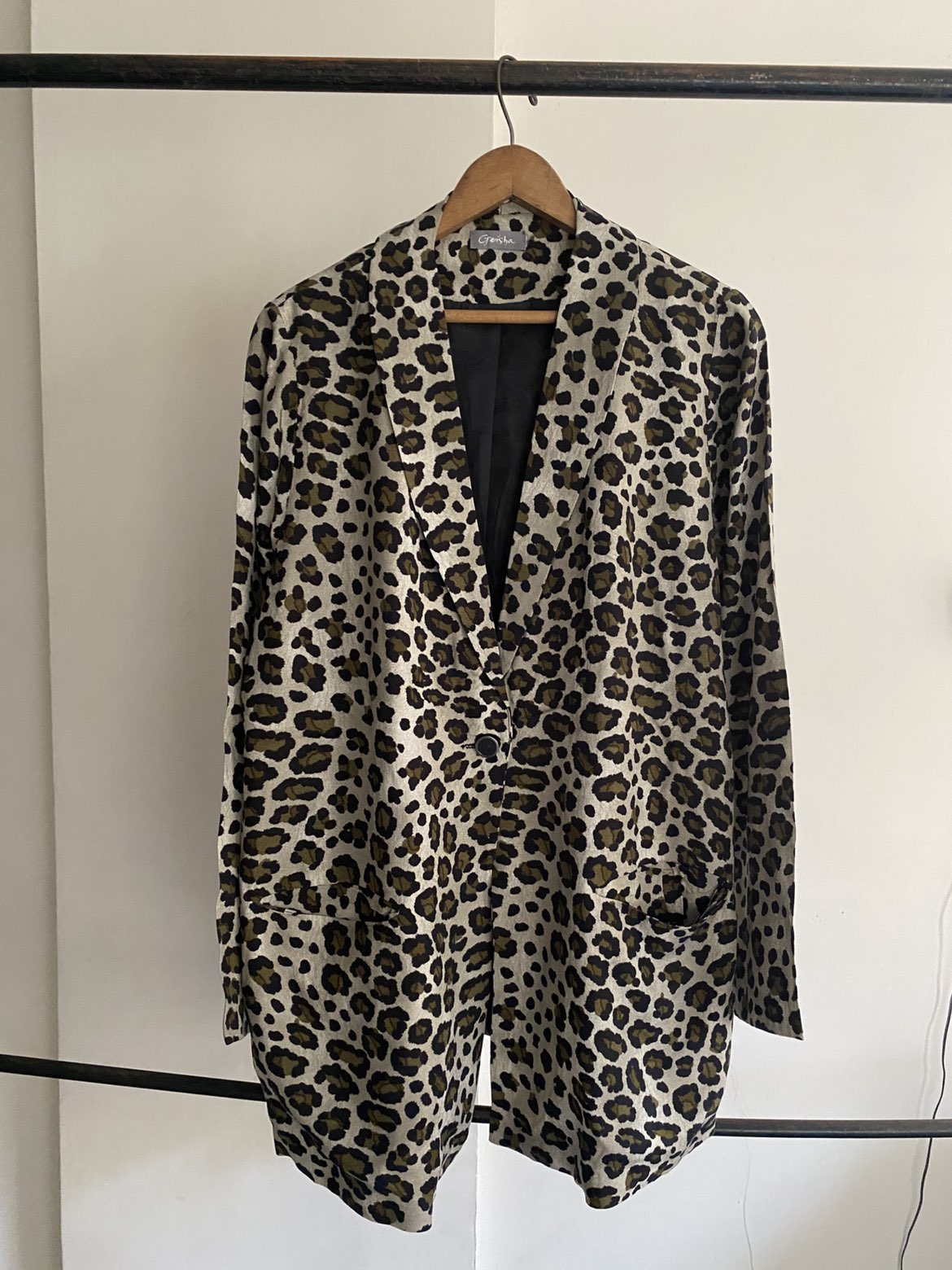 Printed blazer