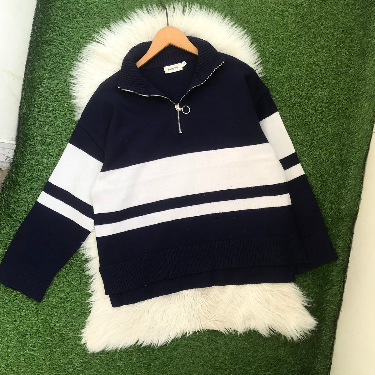 Zipper Sweater