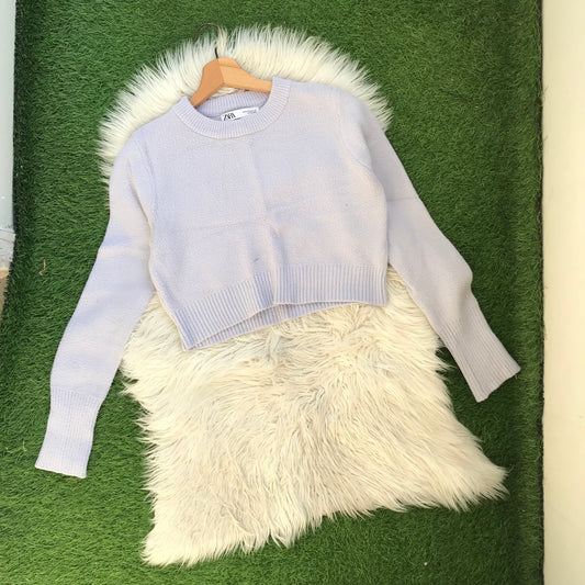 Zara crop sweater