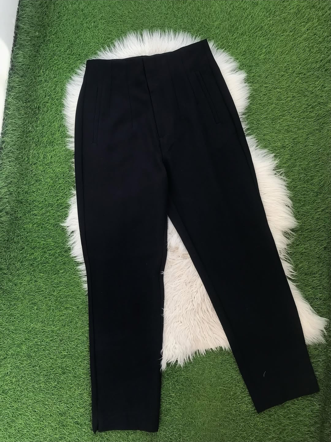 Stradivarius navy blue pants