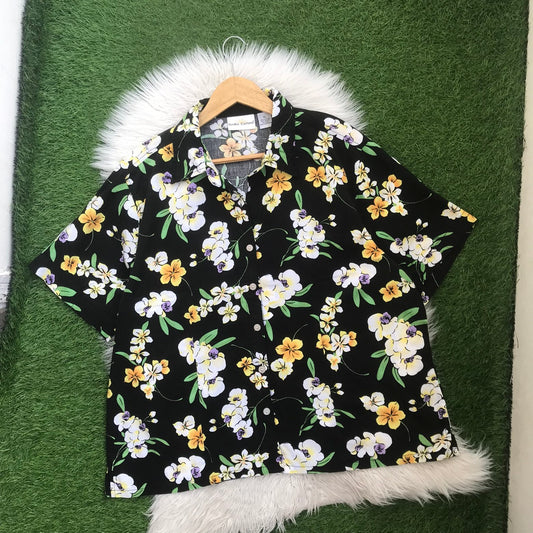 Floral Button down