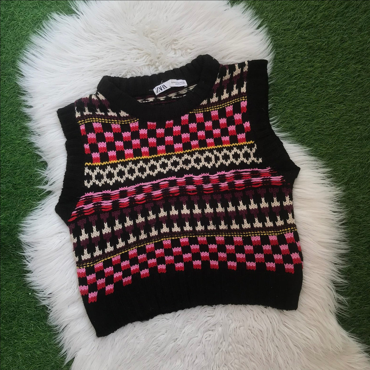 Zara vest sweater