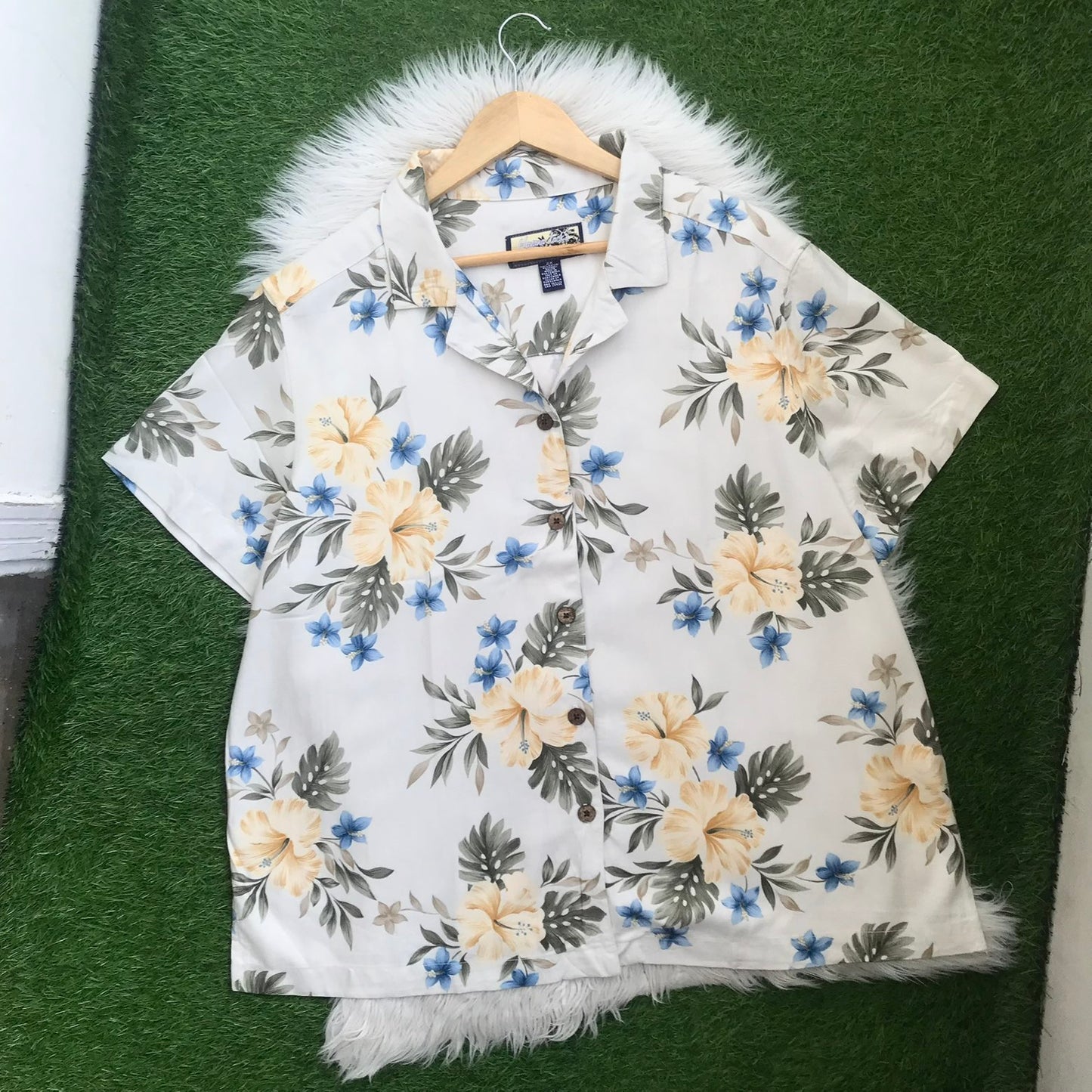 Floral Button down