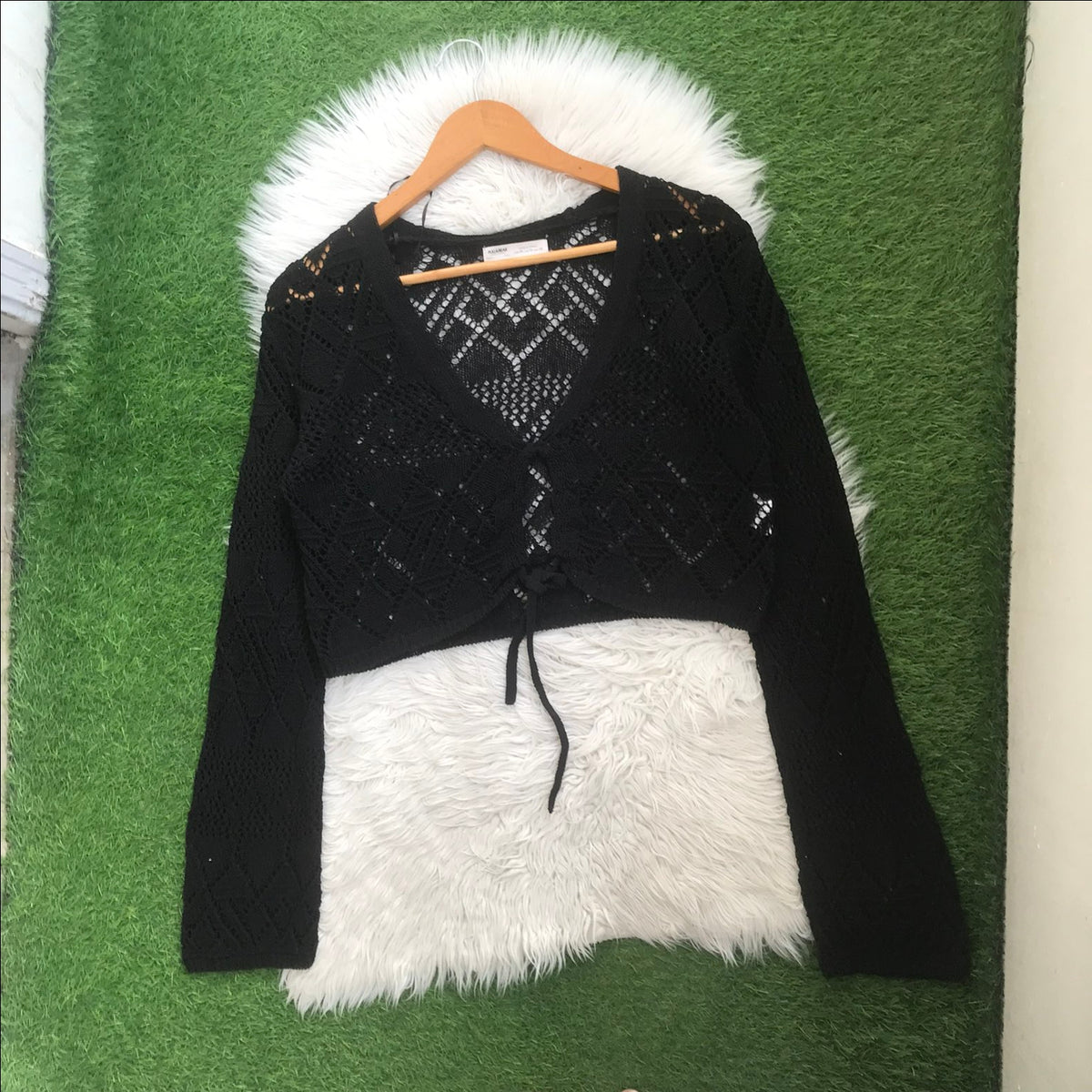 Pull&Bear Crochet sweater