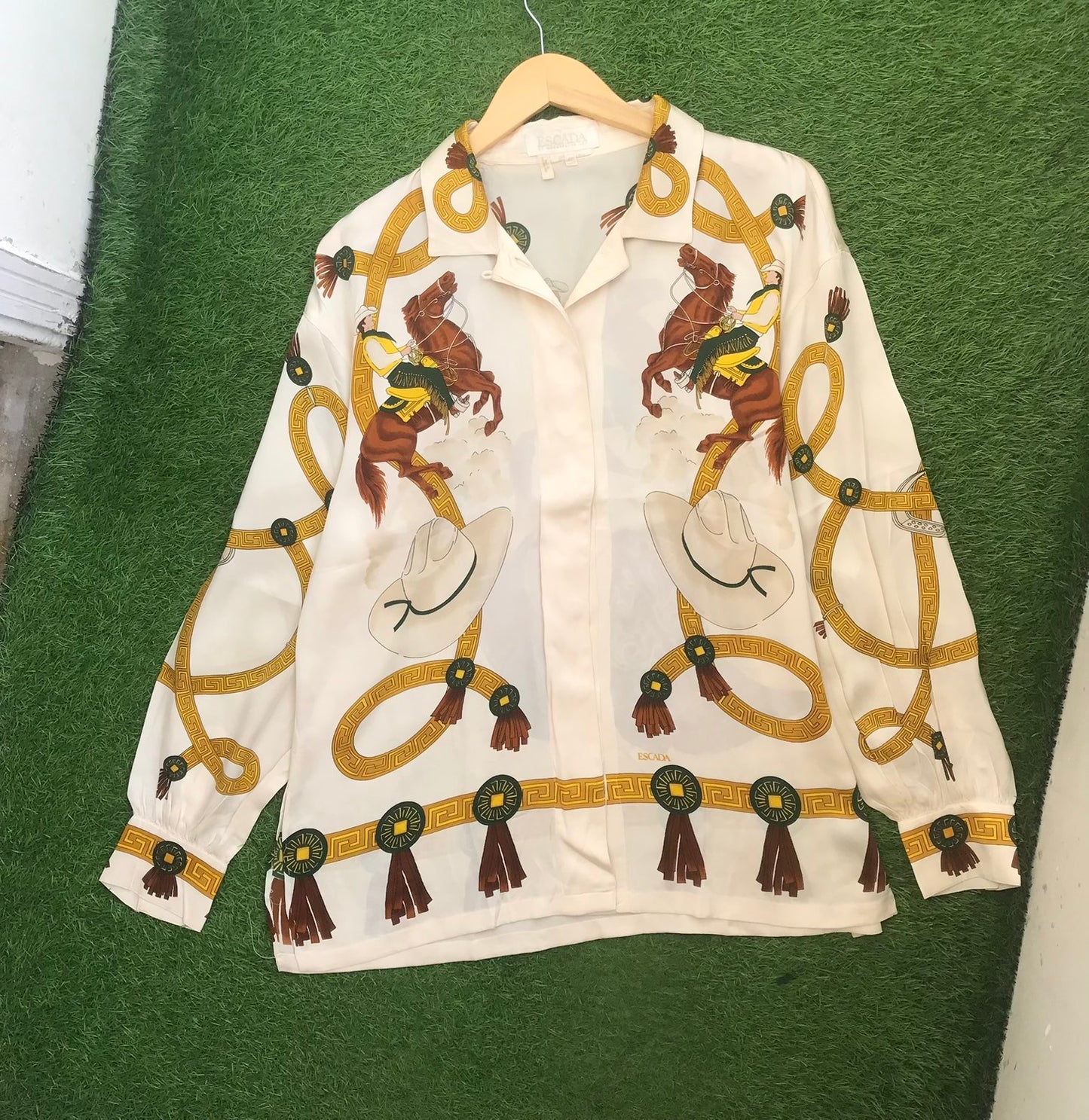 Printed Button down