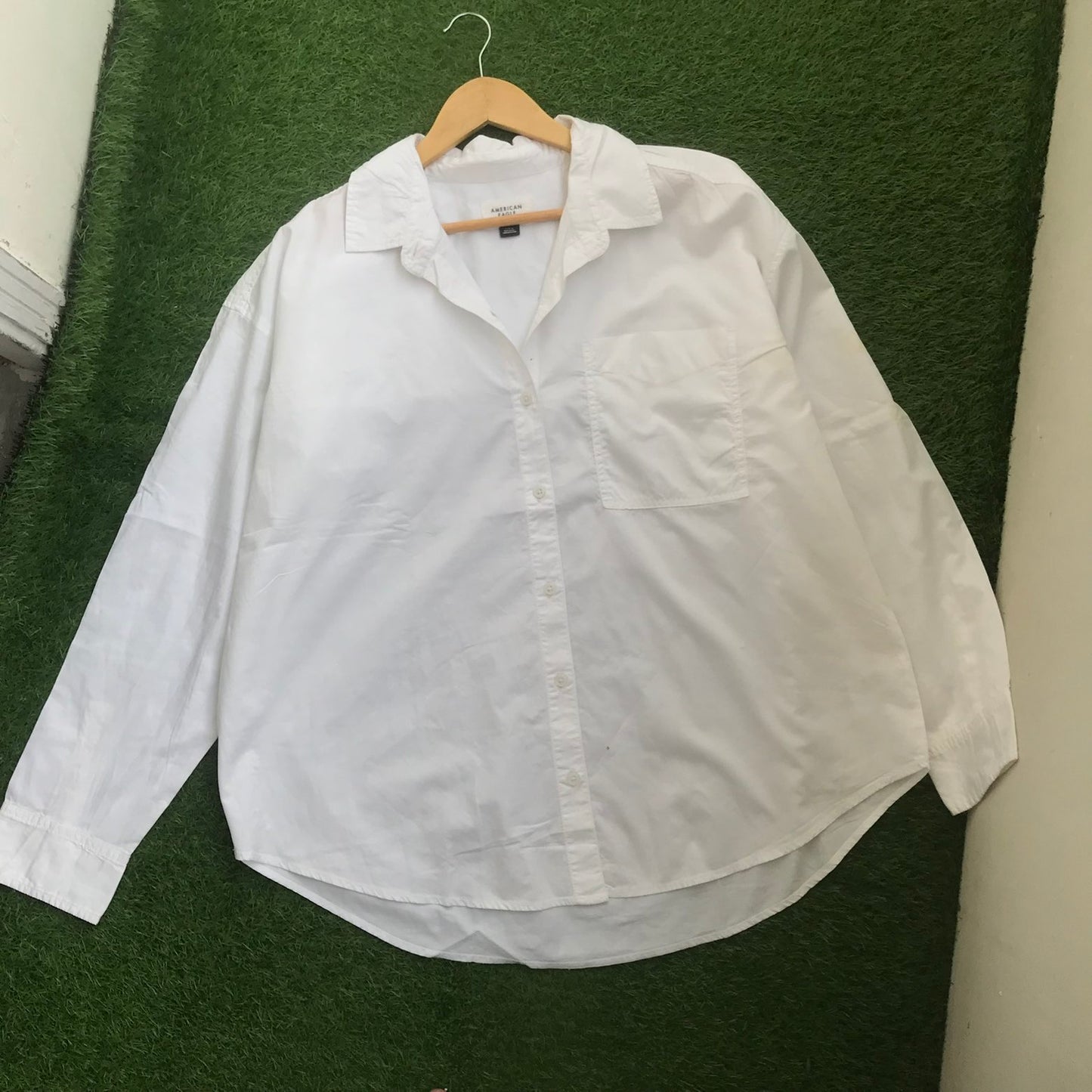 Oversized American Eagle Button down