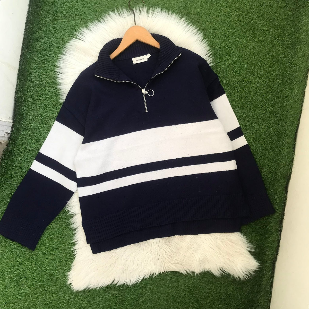 Zipper Sweater