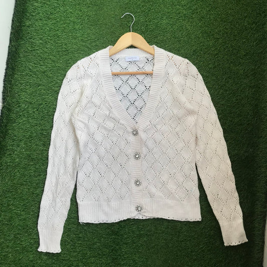 Papaya Net sweater