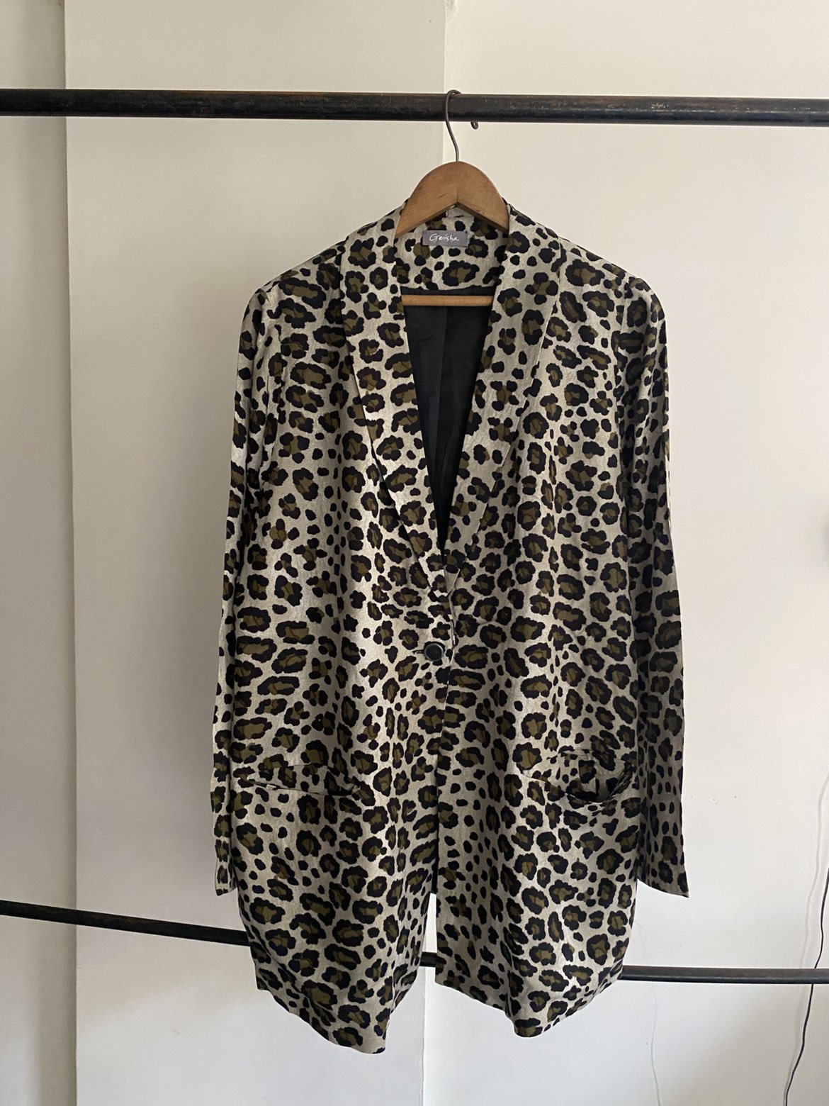 Printed blazer