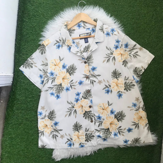 Floral Button down