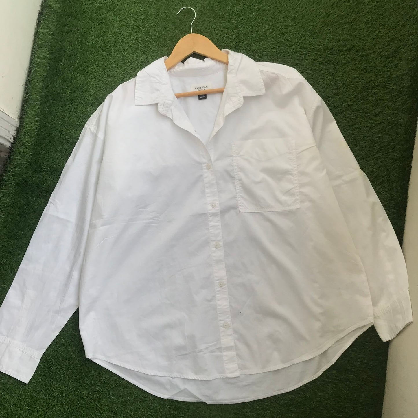 Oversized American Eagle Button down
